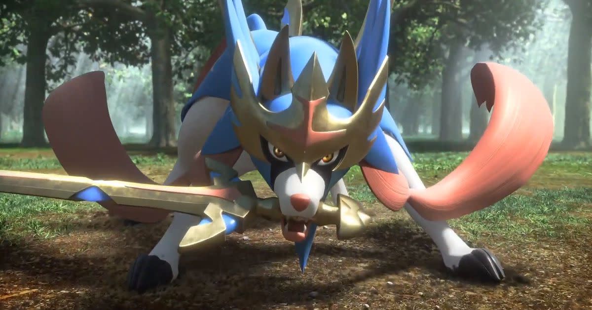 Pokémon SV trailer Zacian